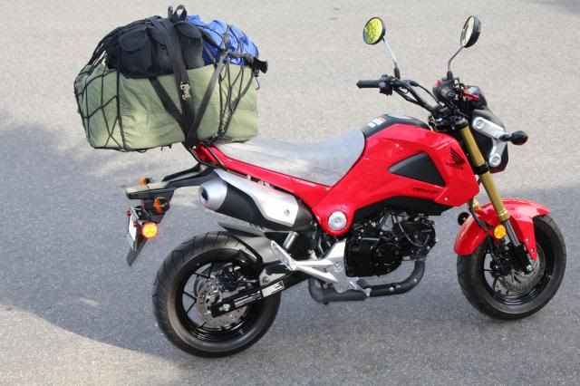 honda grom rear rack